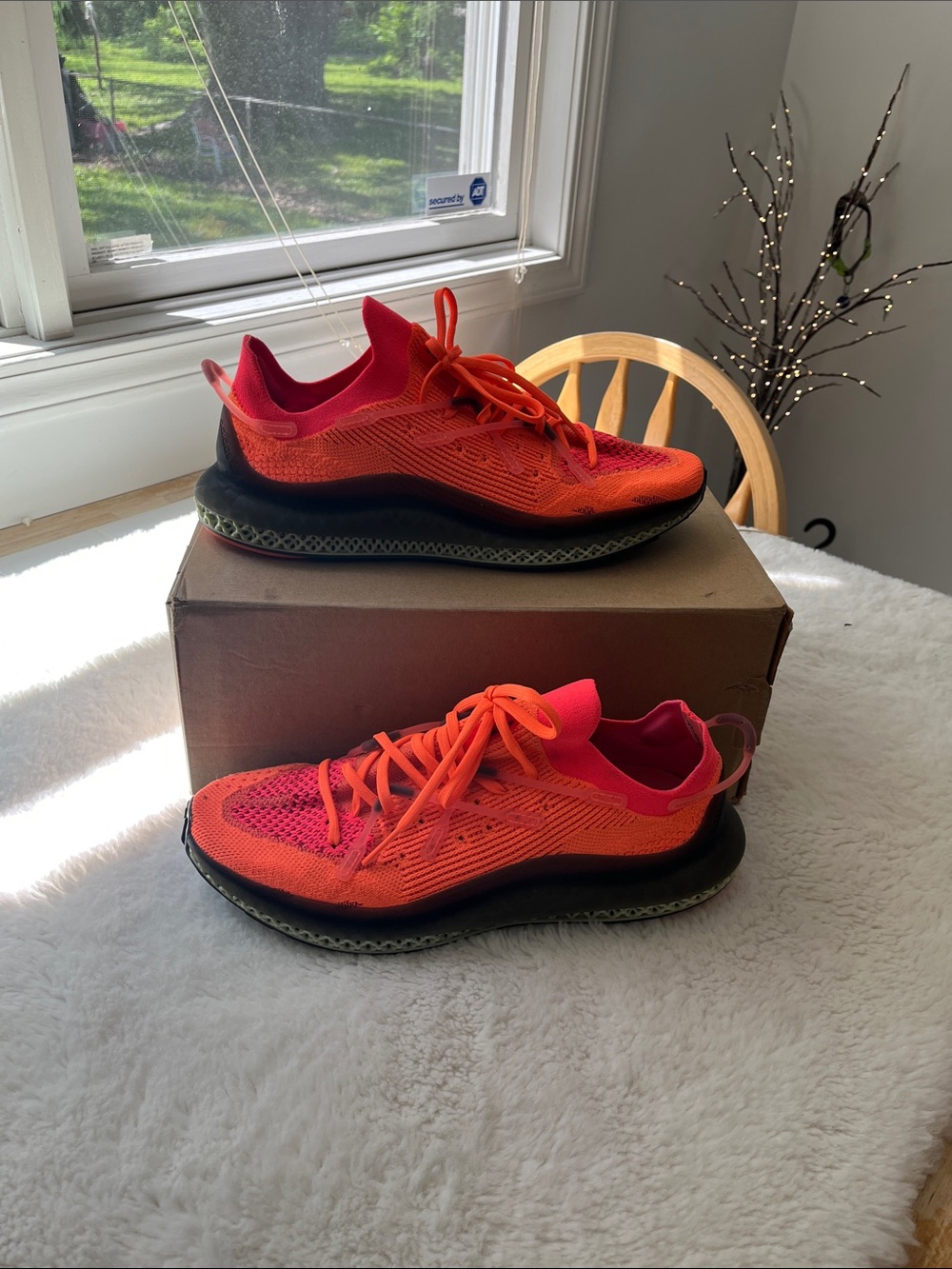 Adidas 4D Fusio Primeknit “Screaming Orange” (FY5929)